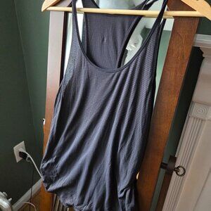 Lululemon black tank top size 12